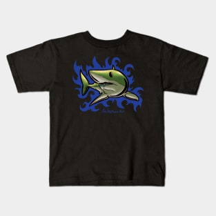 Mako Shark Surf Rad Design Color Variant B Kids T-Shirt